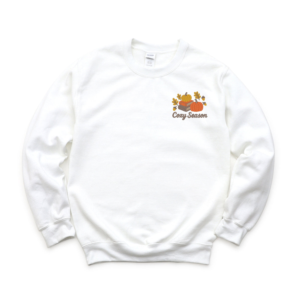 Embroidered Cozy Season Books -  Women's Sweatshirt