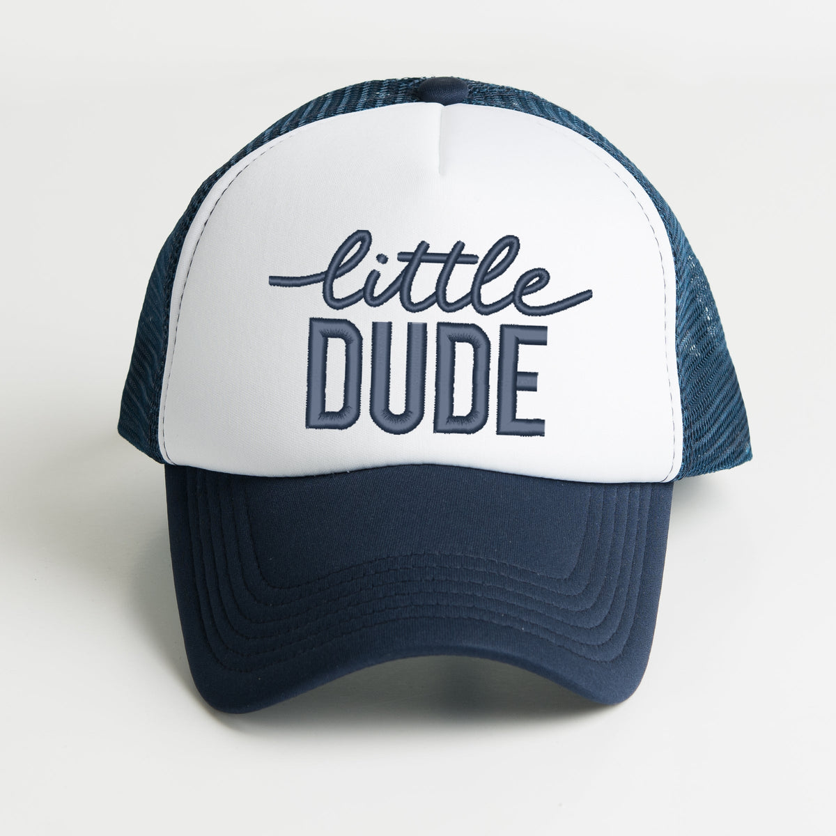 Embroidered Little Dude - Youth Graphic Foam Trucker Hat