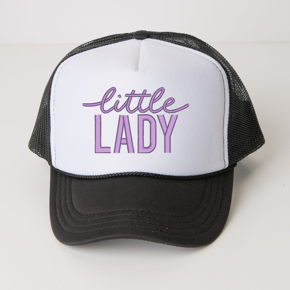 Embroidered Little Lady - Youth Graphic Foam Trucker Hat