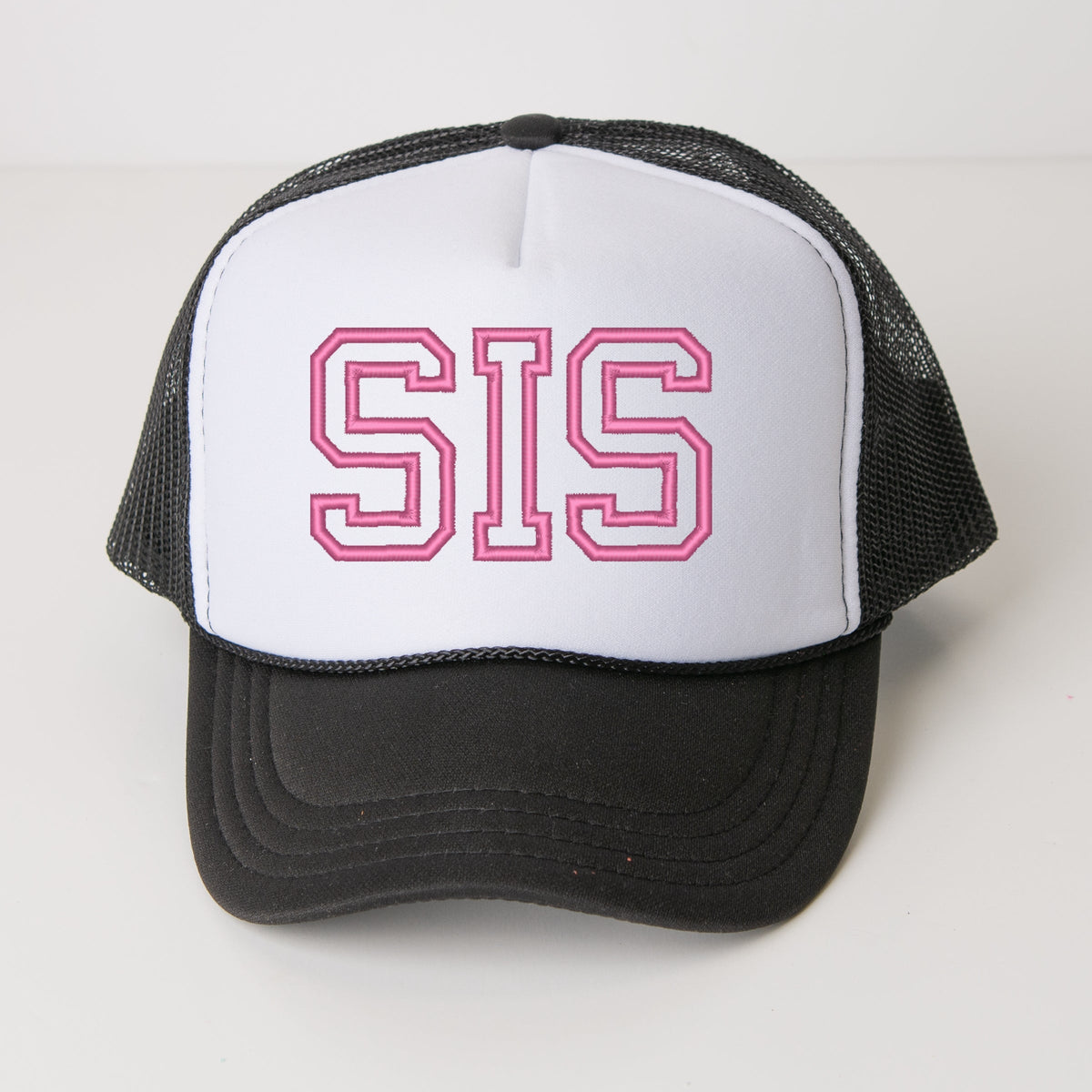 Embroidered Sis Outline - Youth Graphic Foam Trucker Hat