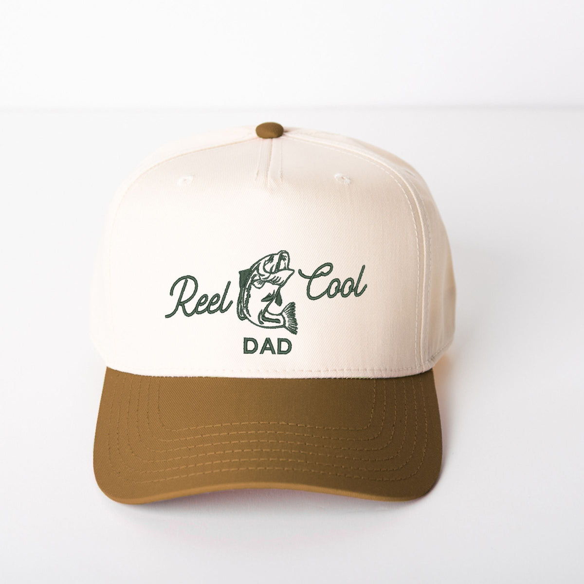 Reel Cool Dad - Men's Canvas Trucker Hat