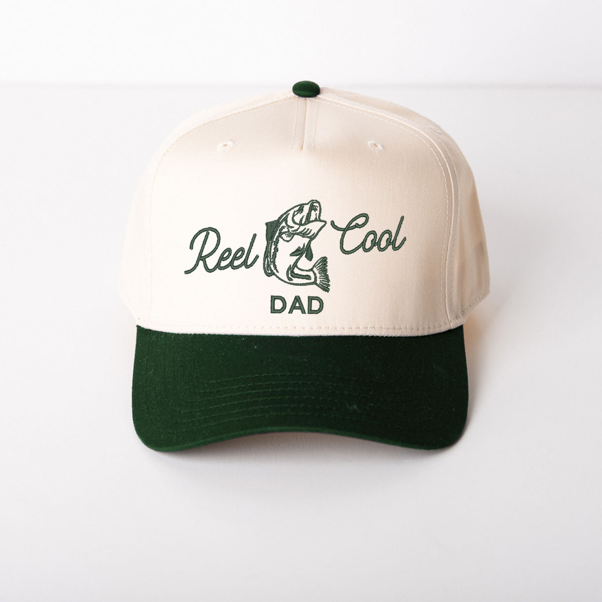 Reel Cool Dad - Men's Canvas Trucker Hat