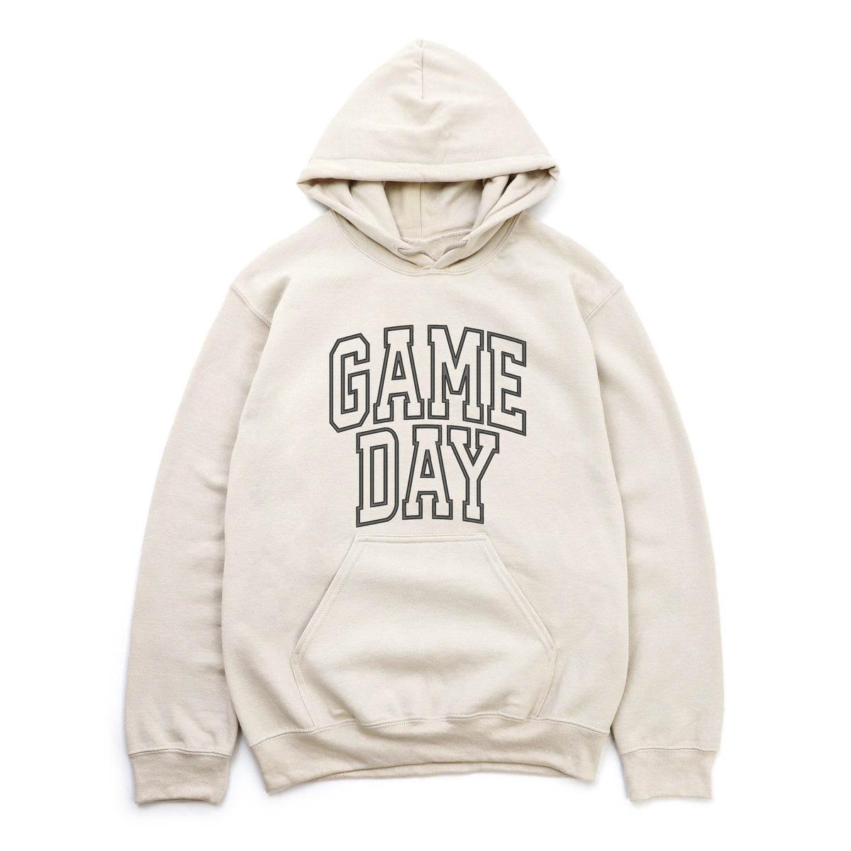 Embroidered Game Day Arched - Women's Graphic Hoodie