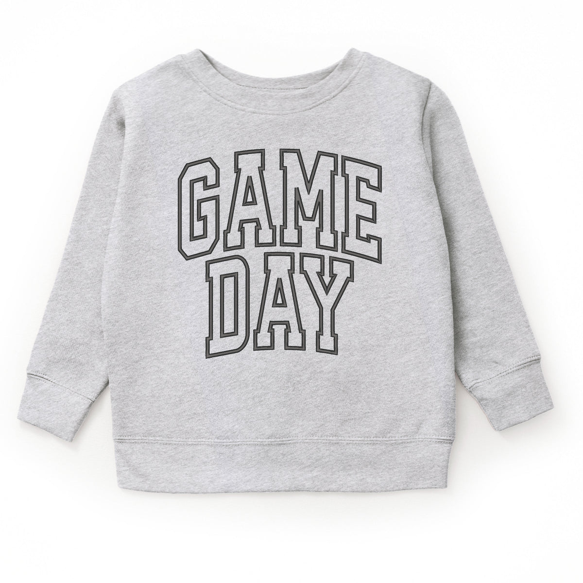 Embroidered Game Day Arched - Youth Graphic Sweatshirt