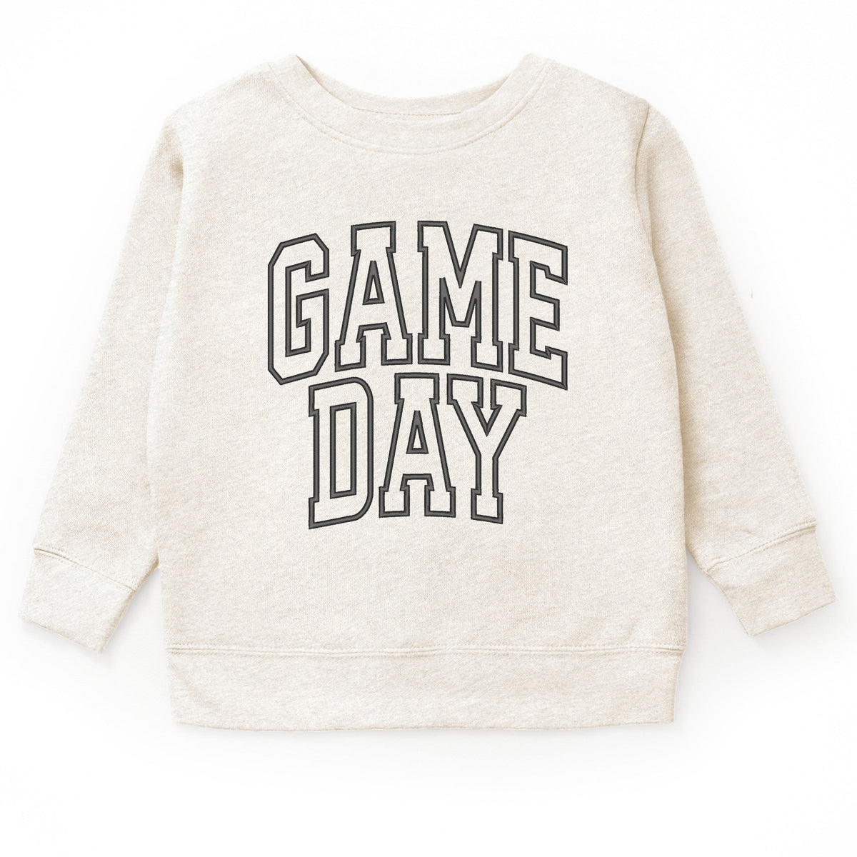 Embroidered Game Day Arched - Youth Graphic Sweatshirt
