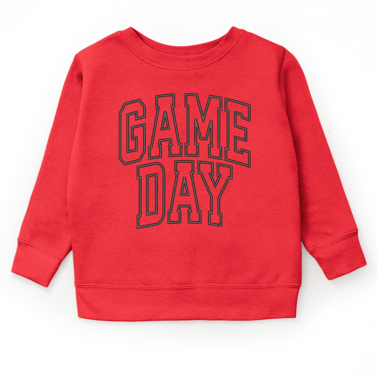 Embroidered Game Day Arched - Youth Graphic Sweatshirt
