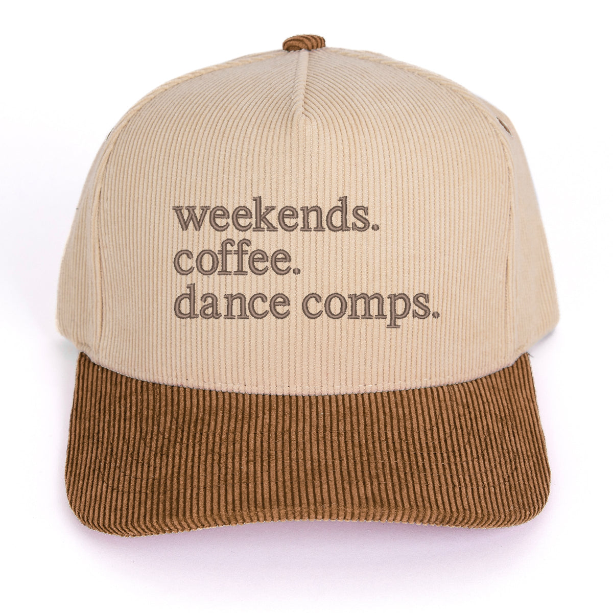 Weekends Coffee Dance Comps - Women's Corduroy Trucker Hat