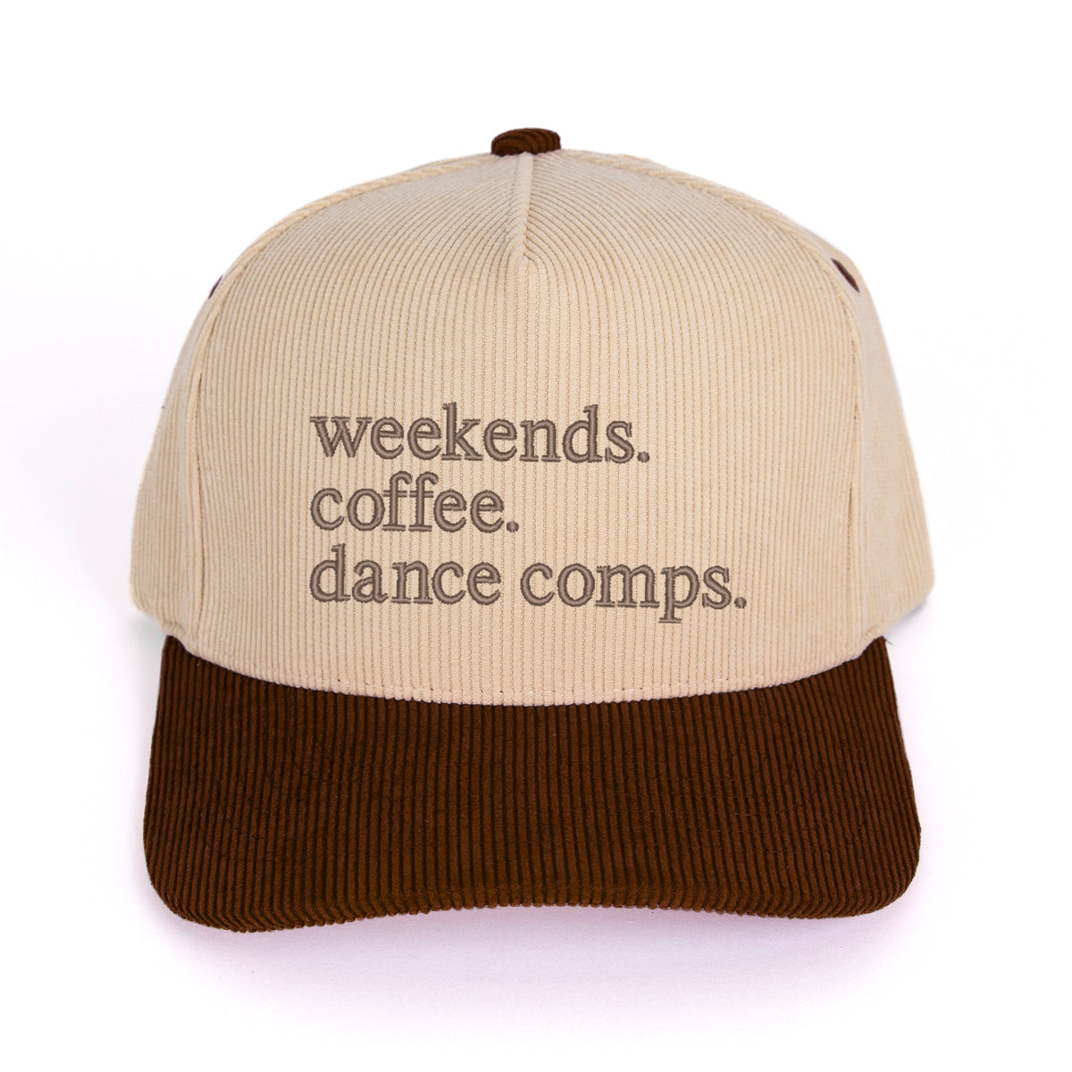 Weekends Coffee Dance Comps - Women's Corduroy Trucker Hat