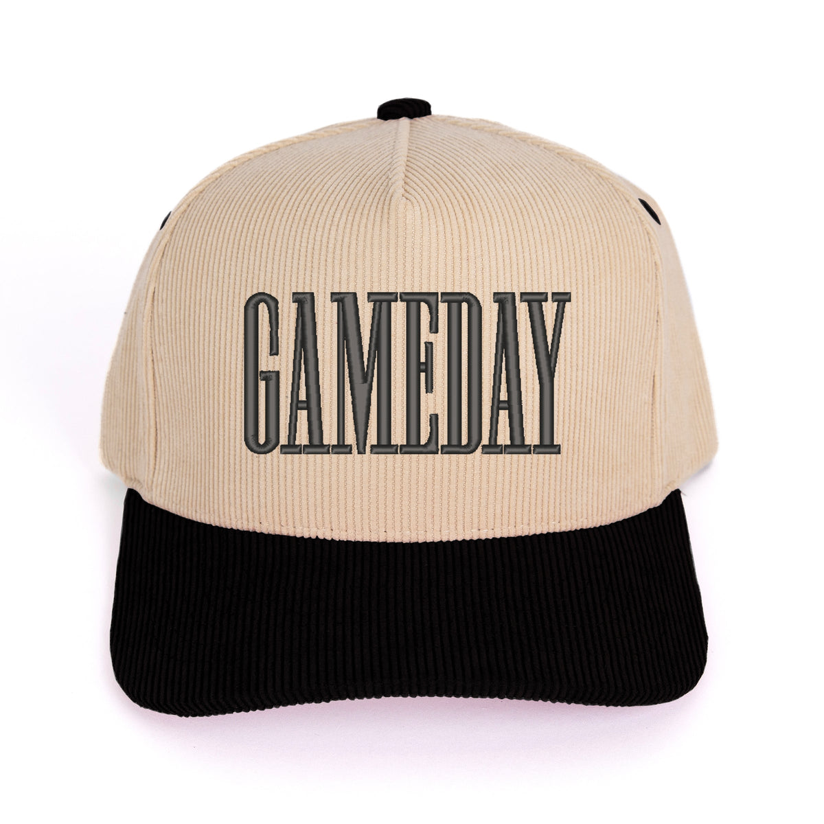 Embroidered Game Day Condensed - Women's Corduroy Trucker Hat