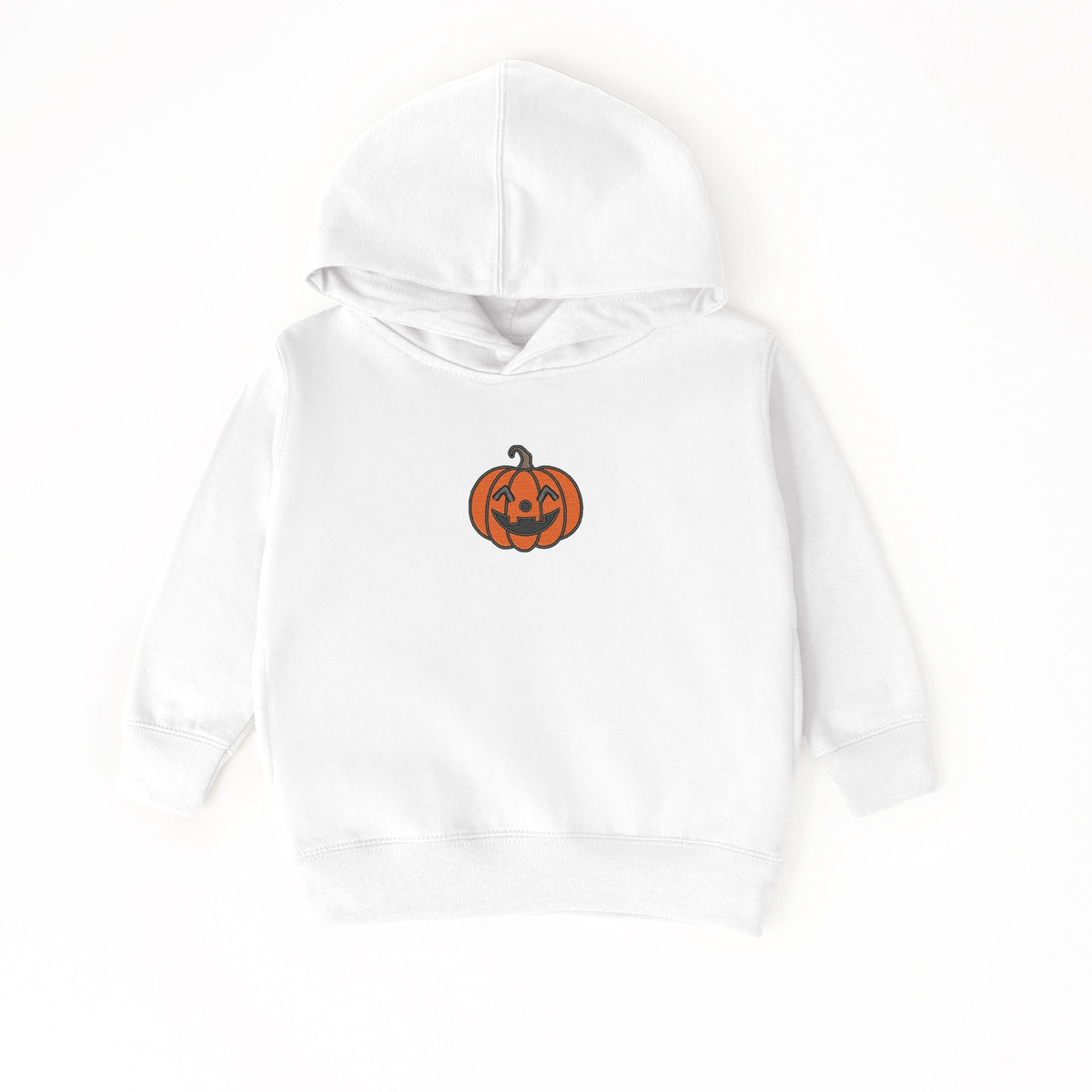 Embroidered One Pumpkin - Toddler Hoodie