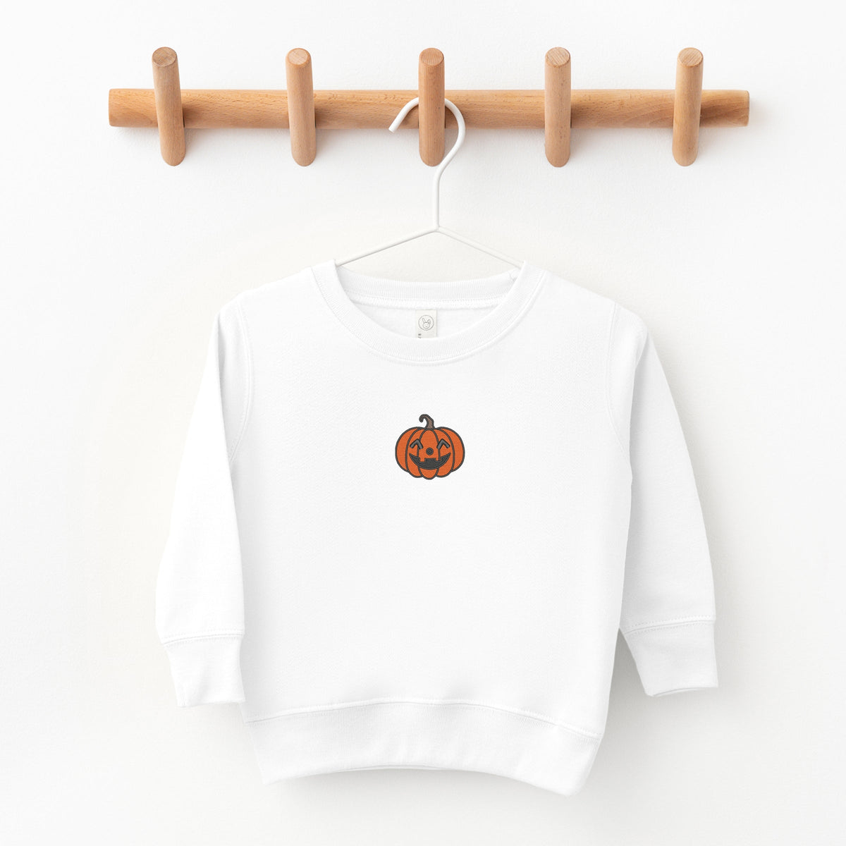 Embroidered One Pumpkin - Toddler Graphic Sweatshirt