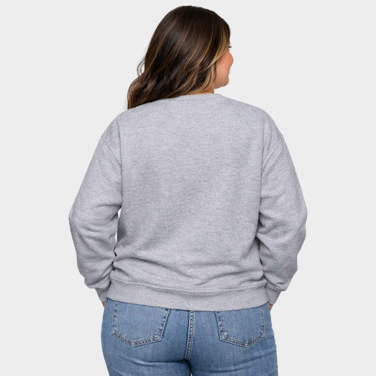 Embroidered Hoa Hoa Hoa Season - Women's Plus Sized Graphic Sweatshirt
