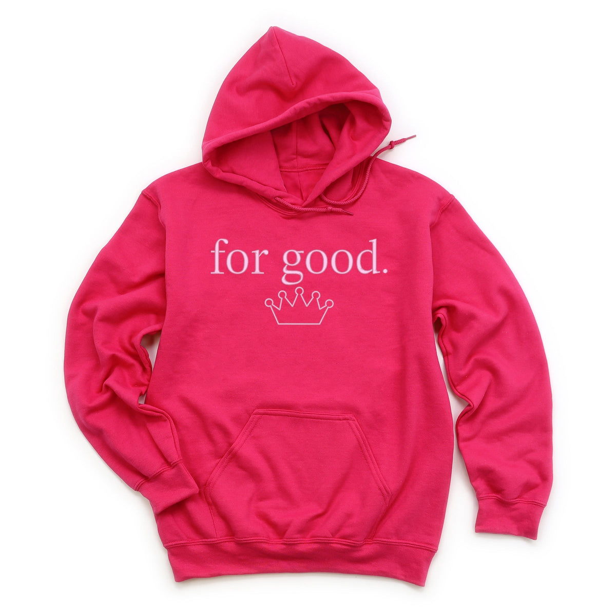 Embroidered Crown For Good - Women's Graphic Hoodie