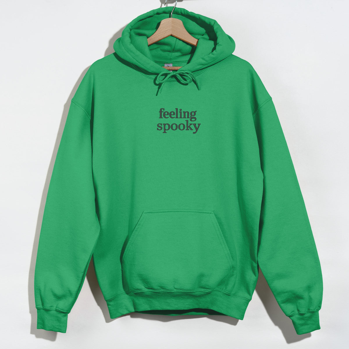 Embroidered Feeling Spooky - Women's Graphic Hoodie