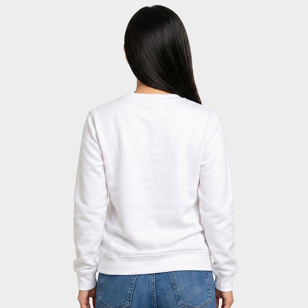 Embroidered Feeling Spooky - Women's Graphic Sweatshirt