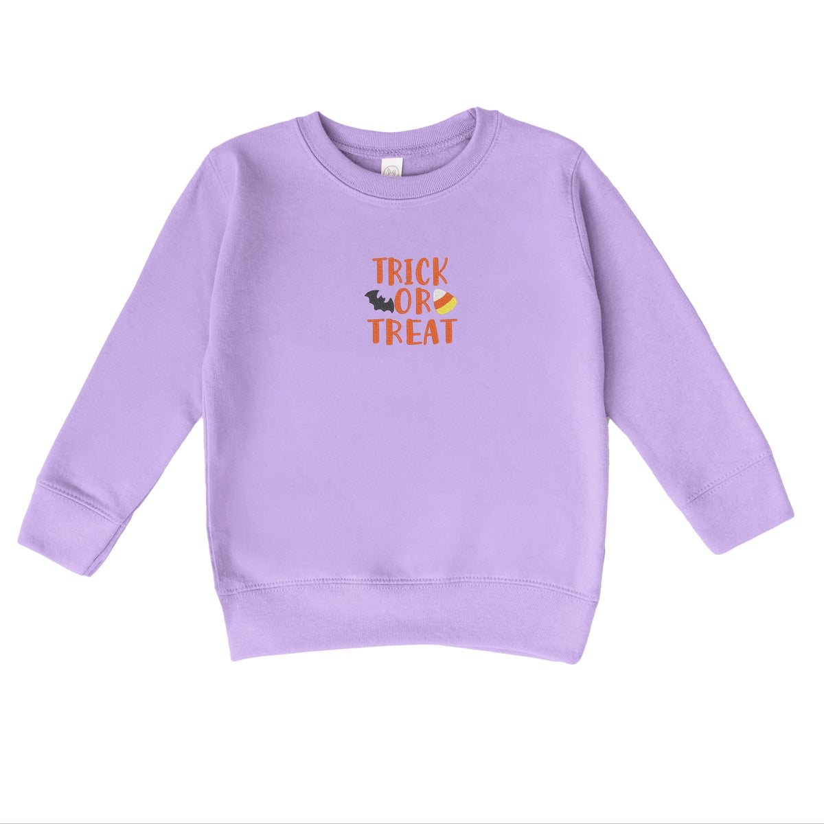 Embroidered Candy Corn Trick or Treat - Toddler Graphic Sweatshirt
