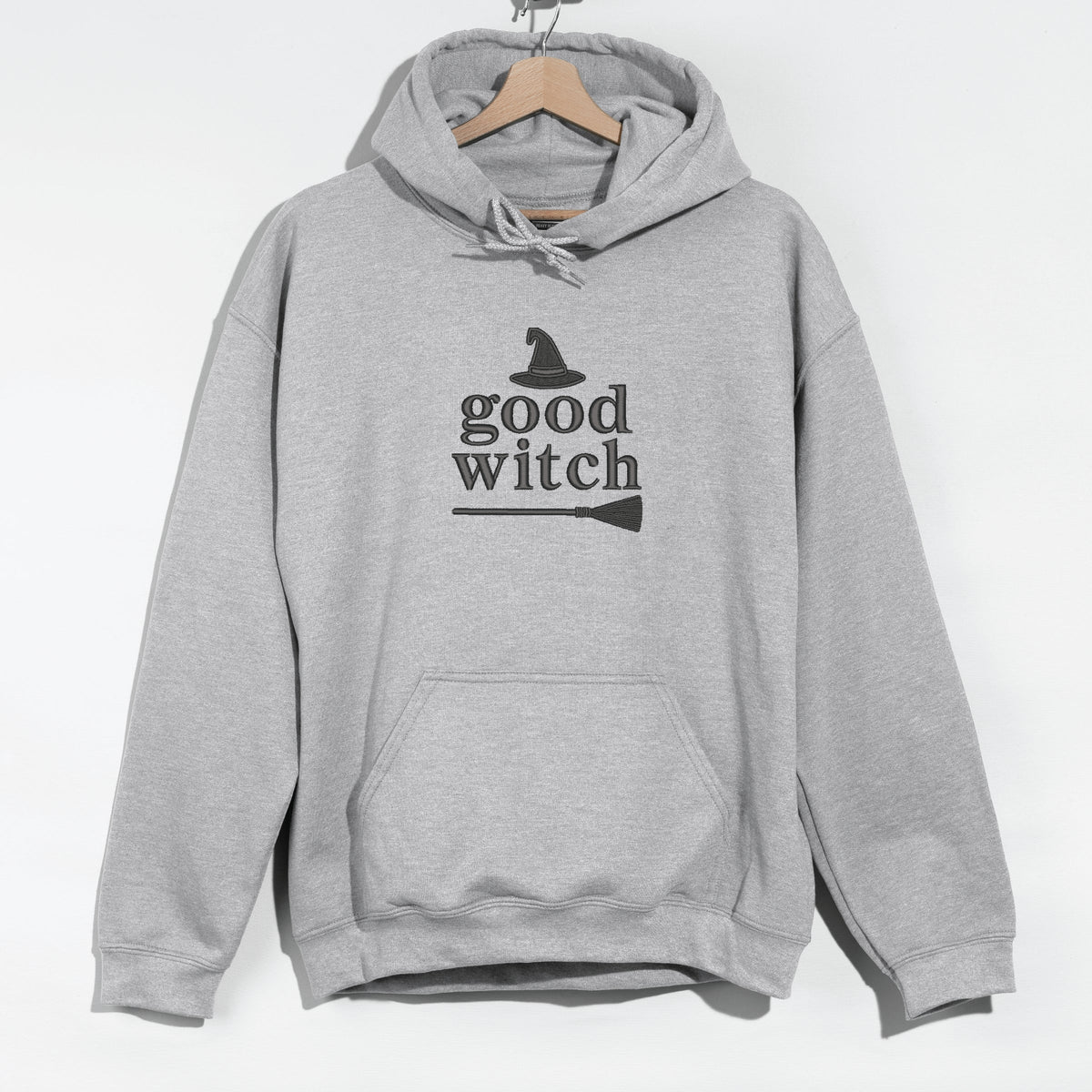 Embroidered Good Witch - Women's Graphic Hoodie