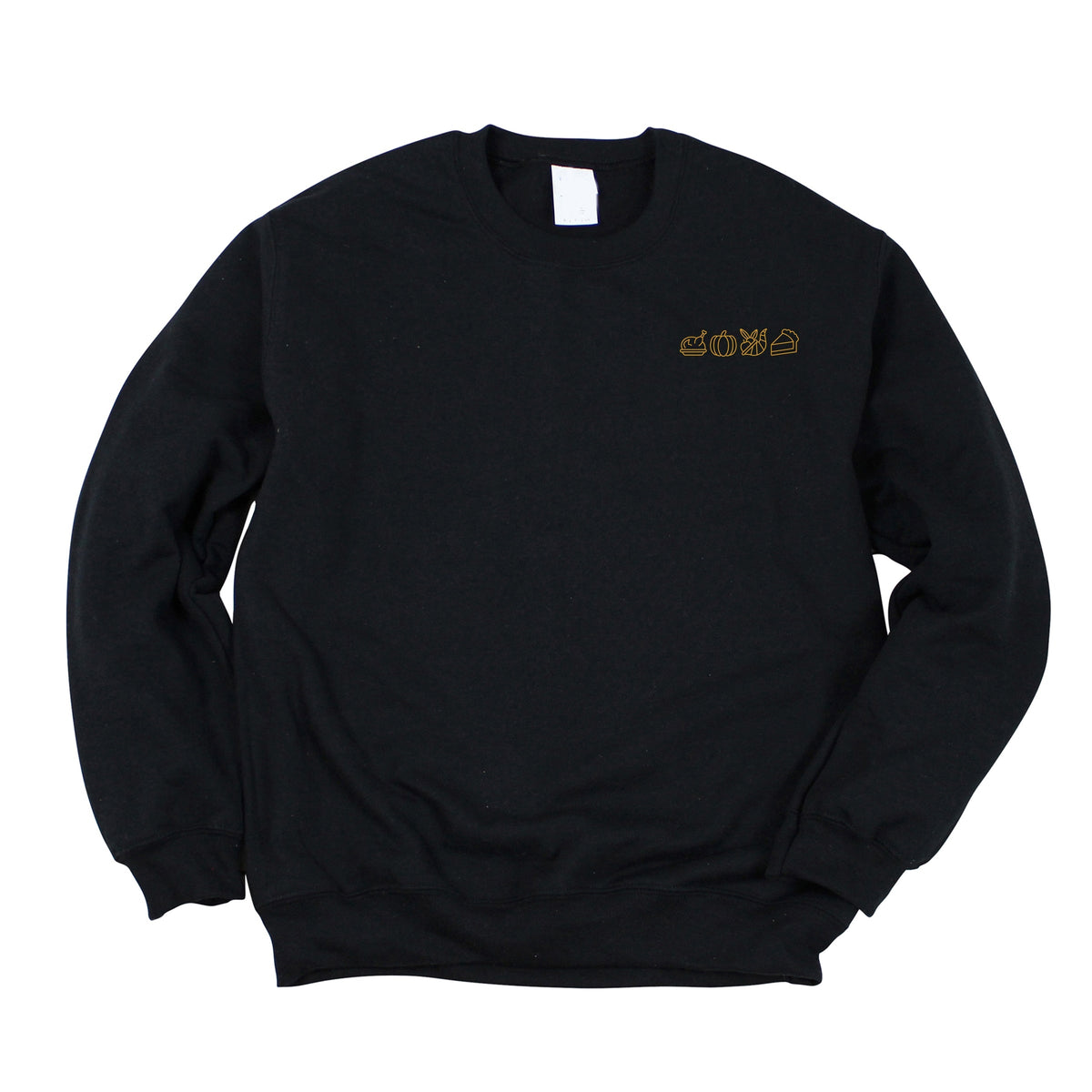 Embroidered Thanksgiving Icons -  Women's Sweatshirt