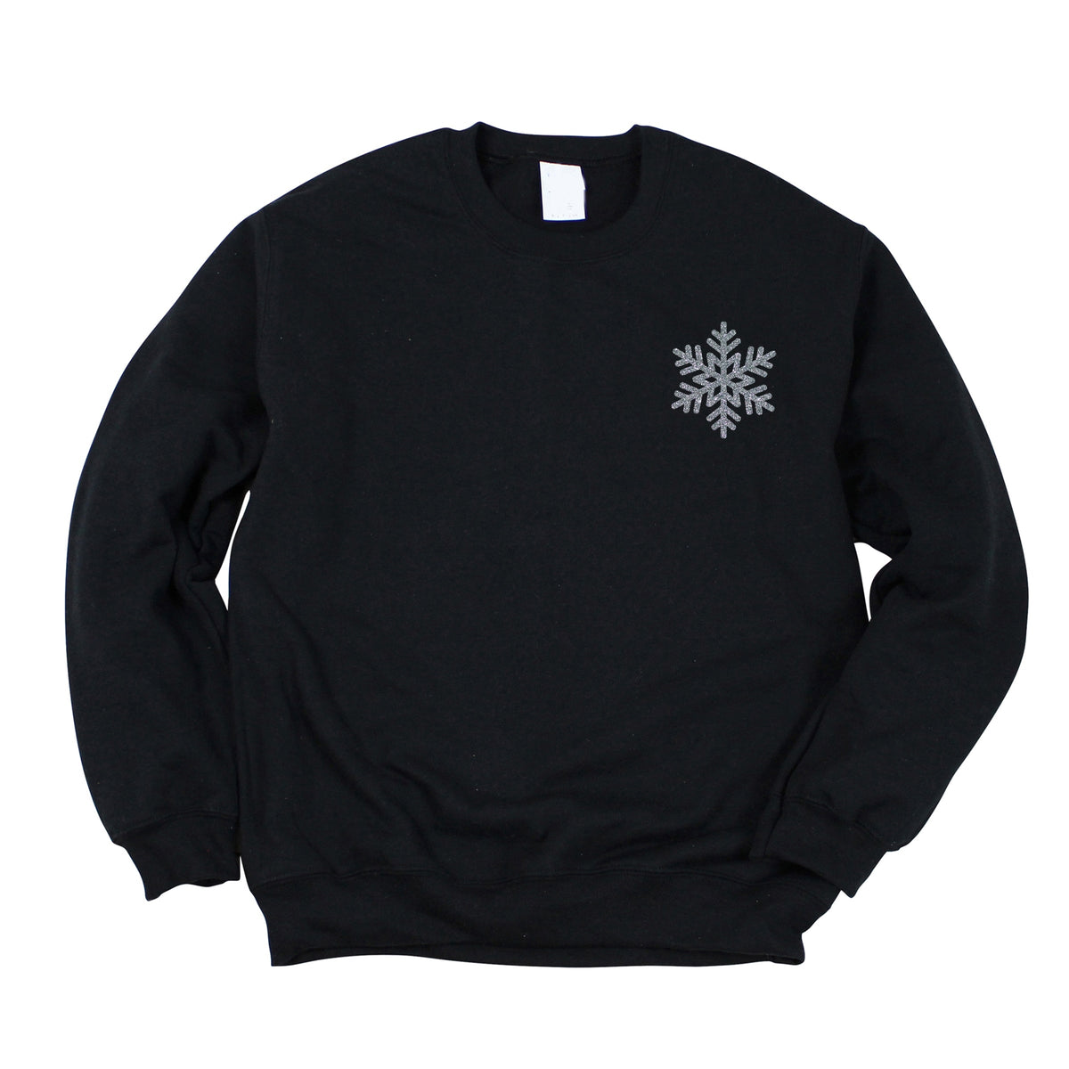Embroidered Snowflake - Women's Graphic Sweatshirt
