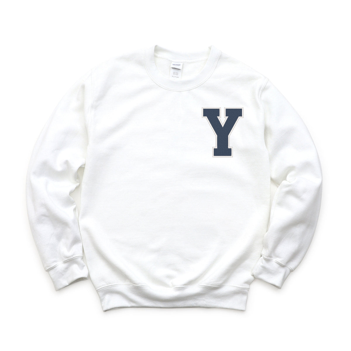 Licensed Embroidered BYU Varsity Y - Women's Graphic Sweatshirt