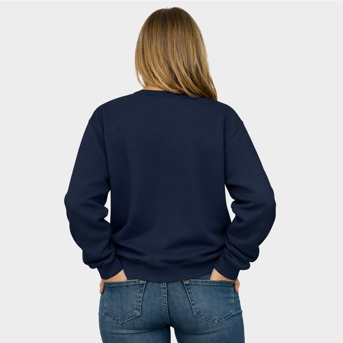 Embroidered I'd Rather Be Reading - Women's Graphic Sweatshirt