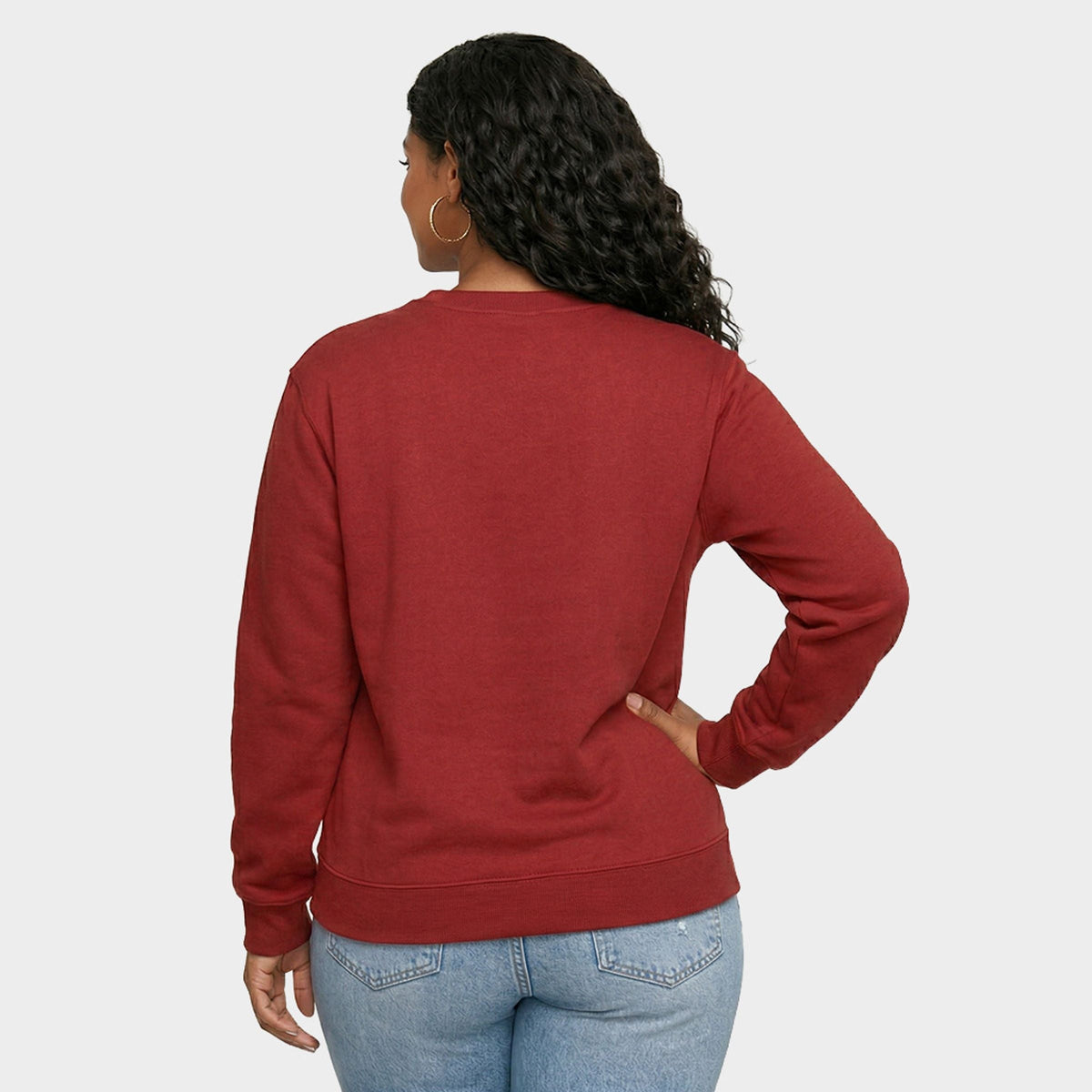 Embroidered Bookwyrm - Women's Graphic Sweatshirt