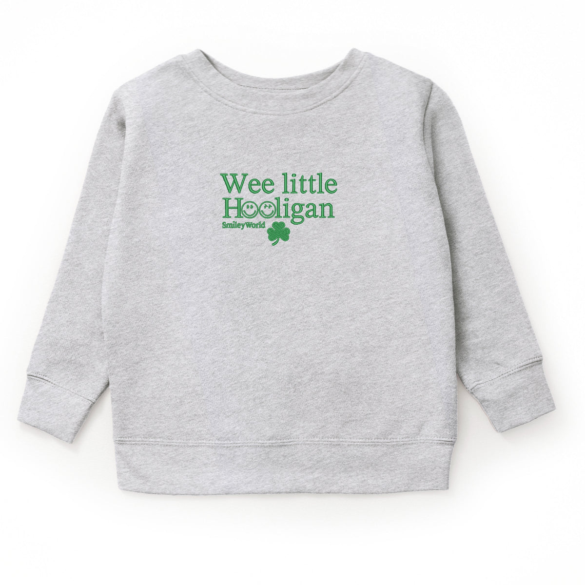 SmileyWorld Embroidered Wee Little Hooligan - Youth Graphic Sweatshirt