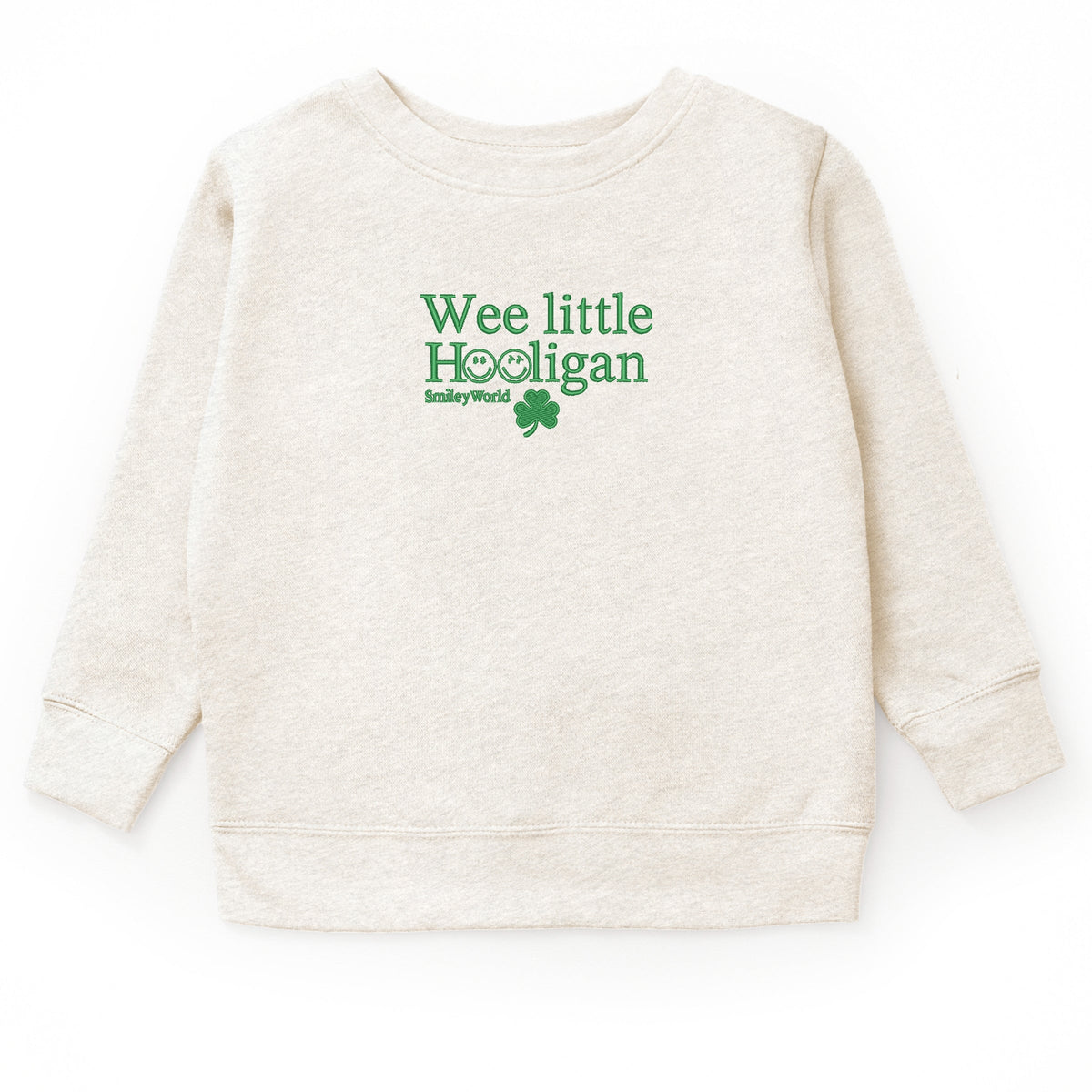 SmileyWorld Embroidered Wee Little Hooligan - Youth Graphic Sweatshirt