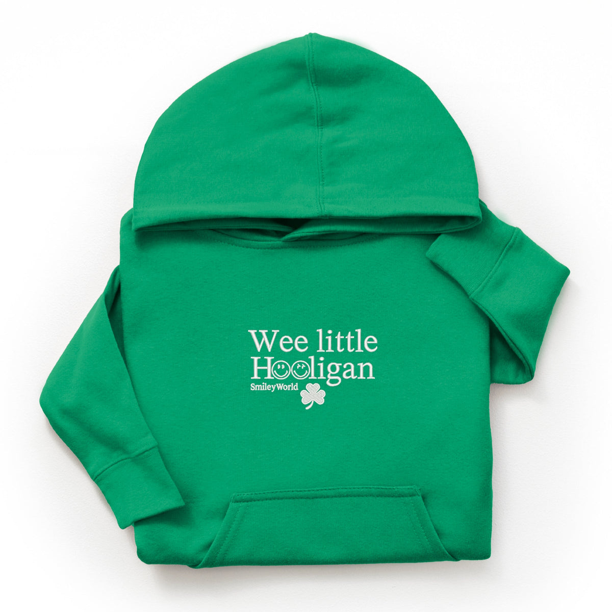 SmileyWorld Embroidered Wee Little Hooligan - Youth Graphic Hoodie