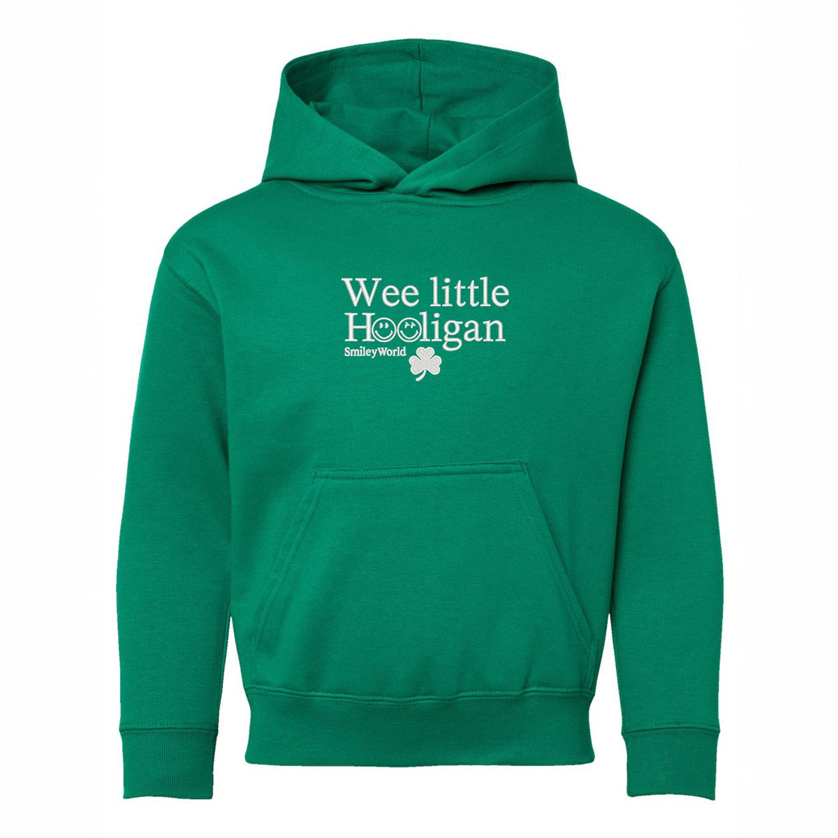 SmileyWorld Embroidered Wee Little Hooligan - Youth Graphic Hoodie