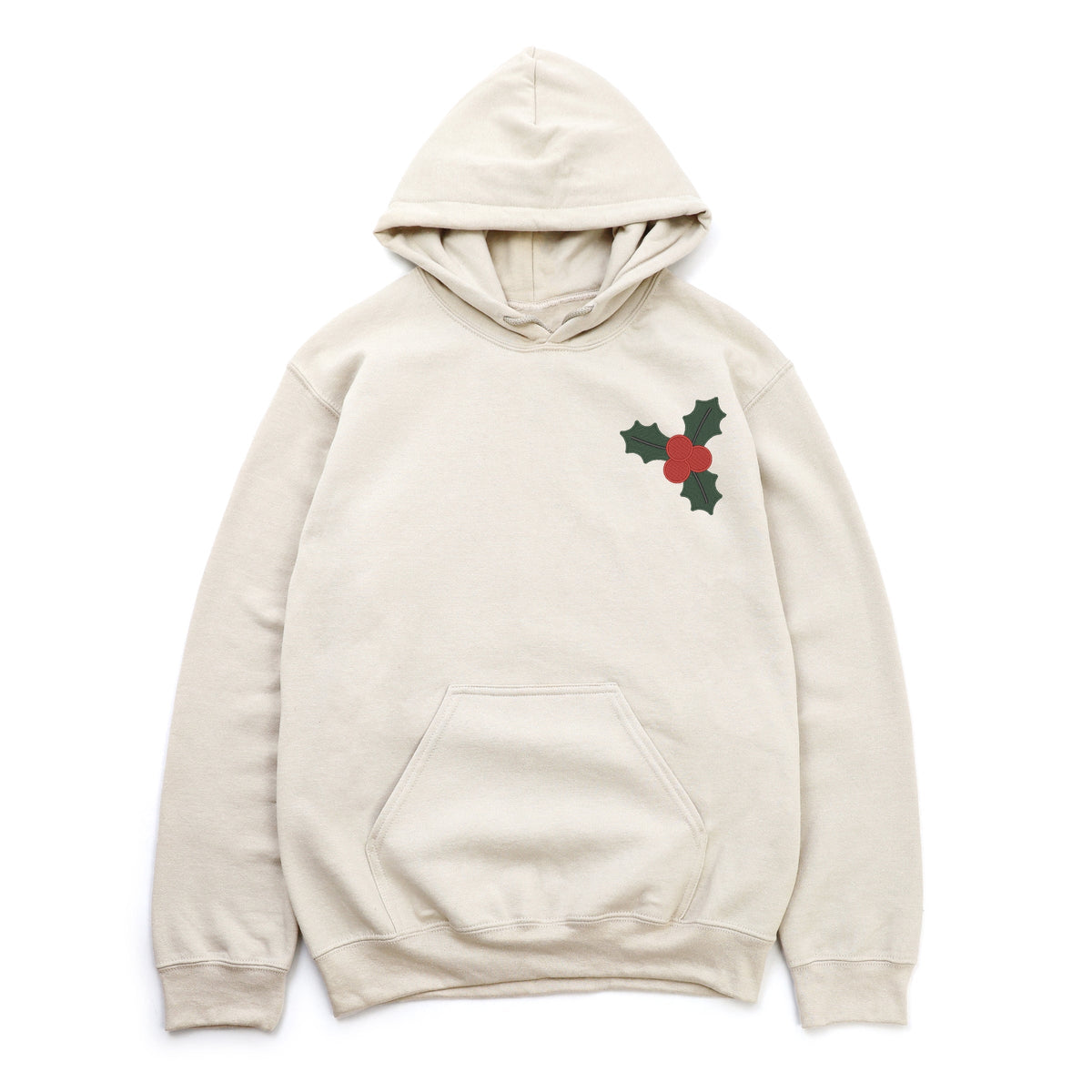 Embroidered Mistletoe - Women's Graphic Hoodie