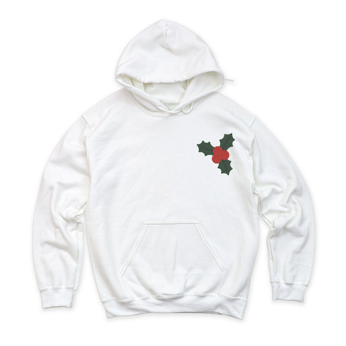 Embroidered Mistletoe - Women's Graphic Hoodie