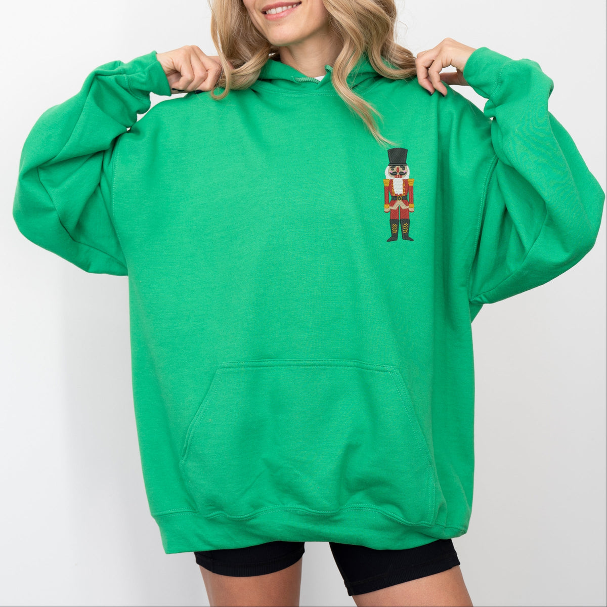 Embroidered Nutcracker - Women's Graphic Hoodie