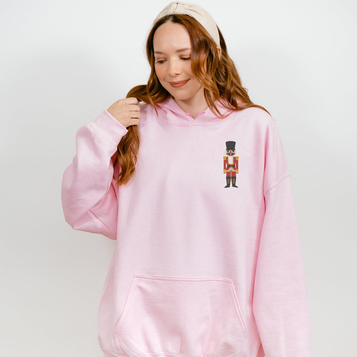 Embroidered Nutcracker - Women's Graphic Hoodie