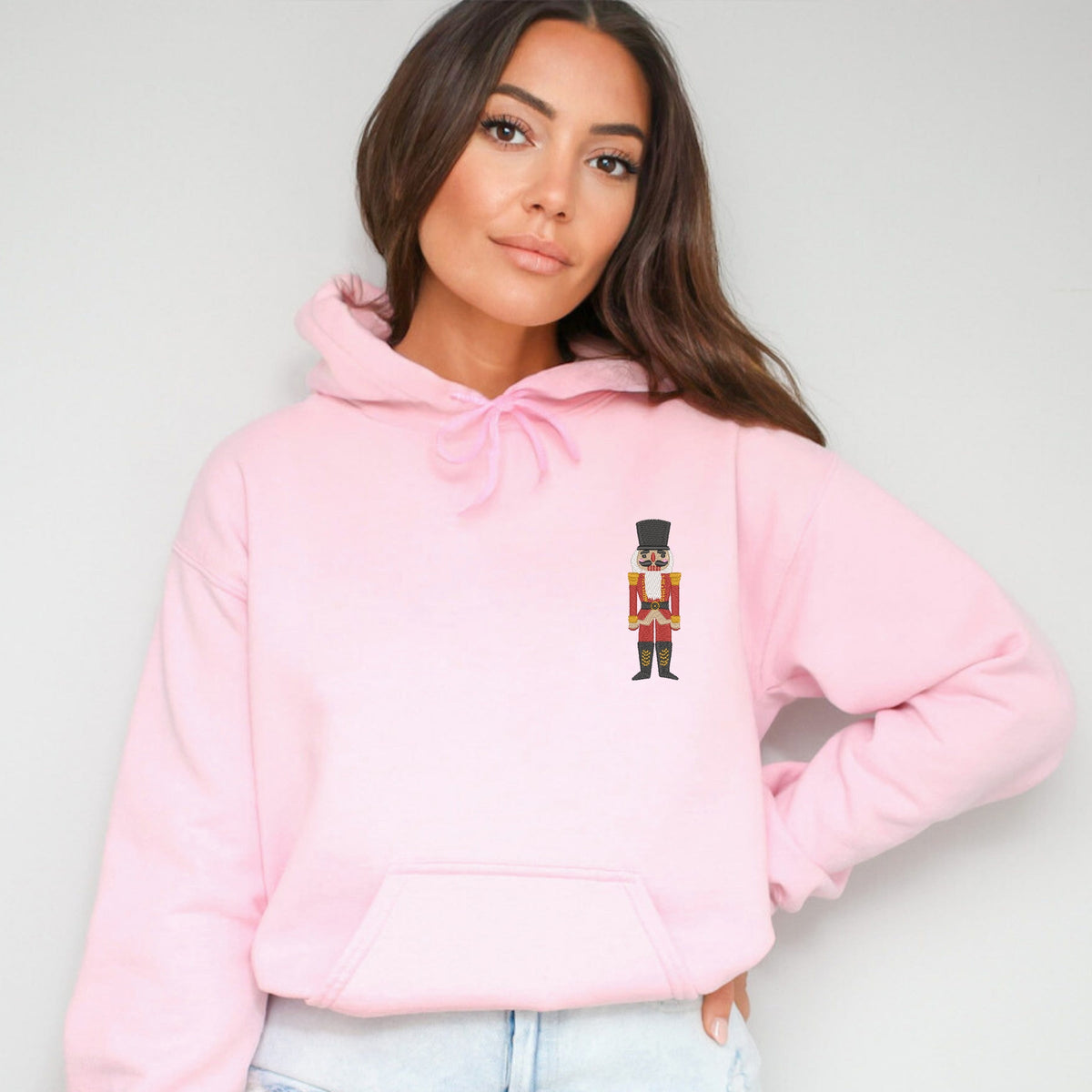 Embroidered Nutcracker - Women's Graphic Hoodie
