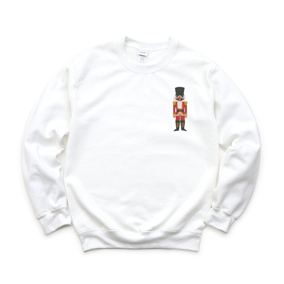Embroidered Nutcracker - Women's Graphic Sweatshirt