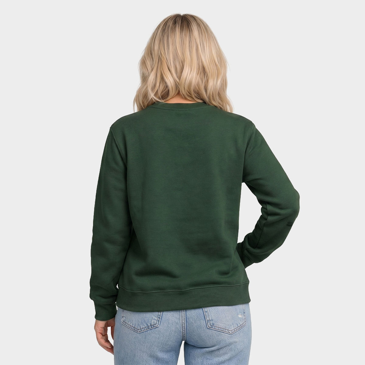 Embroidered Believe Snowflake - Women's Graphic Sweatshirt