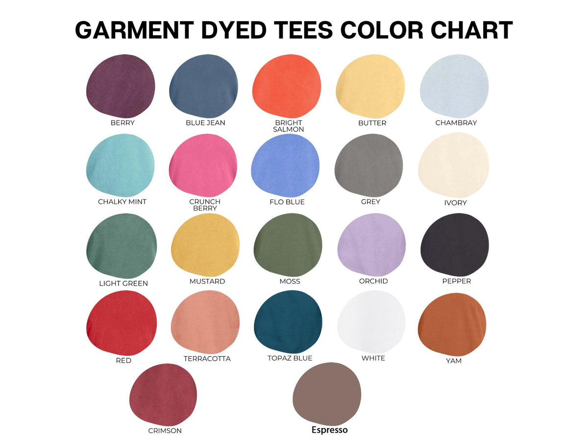 Lucky Horseshoes | Garment Dyed Tee