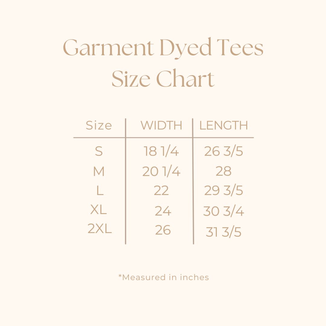 Heart Cherries Coquette | Garment Dyed Tee