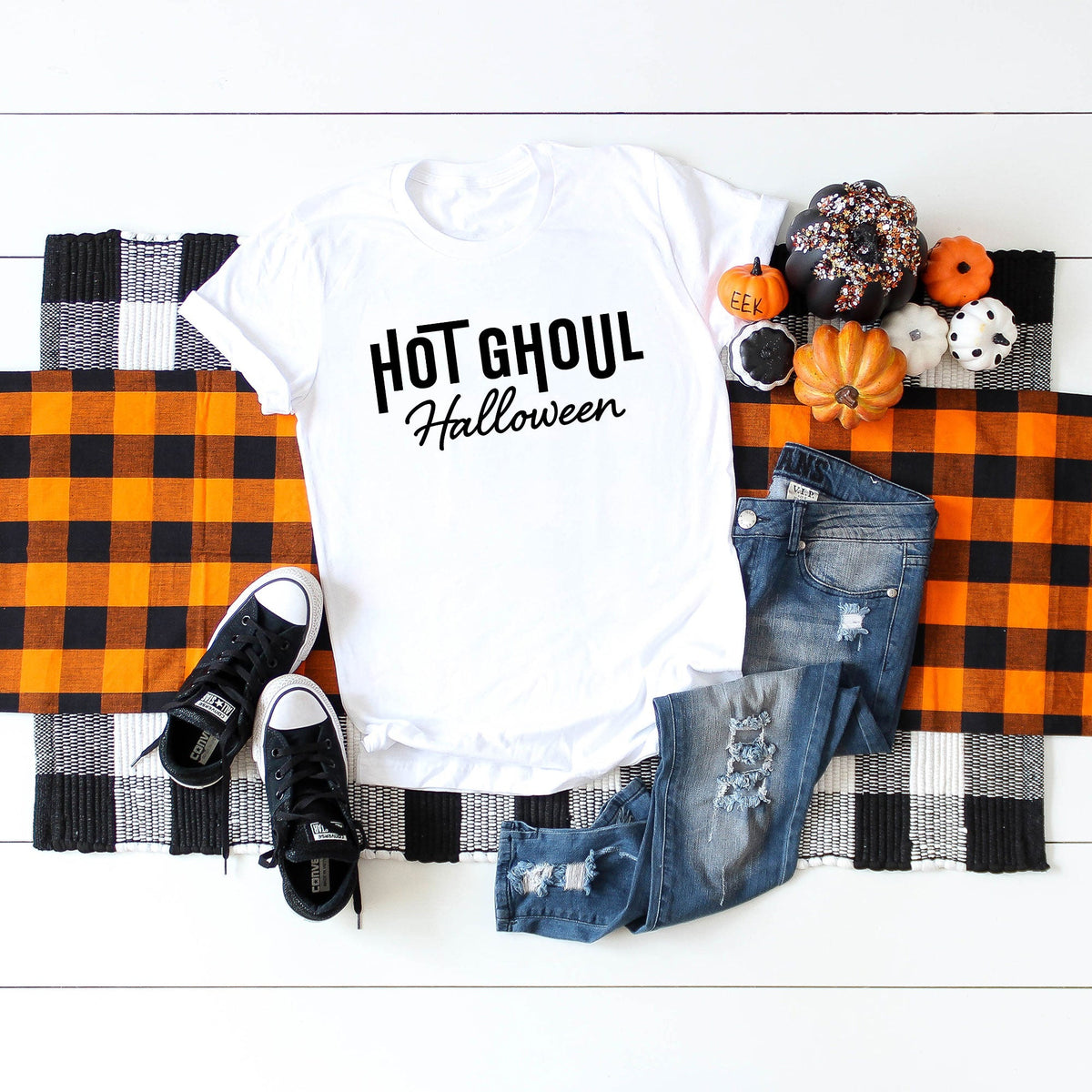 Hot Ghoul Halloween | Short Sleeve Graphic Tee